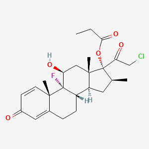 molecular formula C25H32ClFO5 B1669188 Clobetasol Propionate CAS No. 25122-46-7