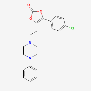 molecular formula C21H21ClN2O3 B1669194 Clodoxopone CAS No. 71923-34-7