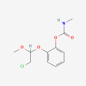 molecular formula C11H14ClNO4 B1669195 Cloethocarb CAS No. 51487-69-5