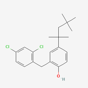 molecular formula C21H26Cl2O B1669212 Clofoctol CAS No. 37693-01-9