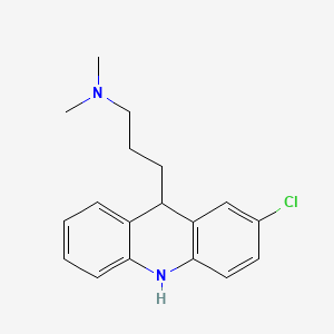 molecular formula C18H21ClN2 B1669215 Clomacran CAS No. 5310-55-4