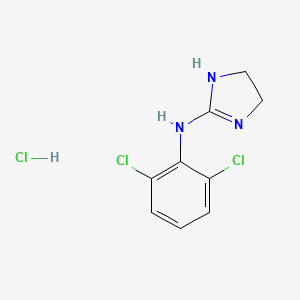 B1669223 Clonidine hydrochloride CAS No. 4205-91-8