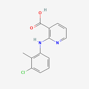 molecular formula C13H11ClN2O2 B1669224 Clonixin CAS No. 17737-65-4