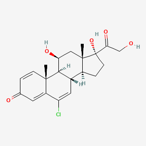 molecular formula C21H25ClO5 B1669230 Cloprednol CAS No. 5251-34-3