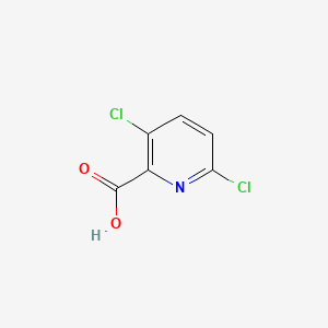 molecular formula C6H3Cl2NO2<br>(C5H2N)Cl2COOH<br>C6H3Cl2NO2 B1669233 Clopyralid CAS No. 1702-17-6
