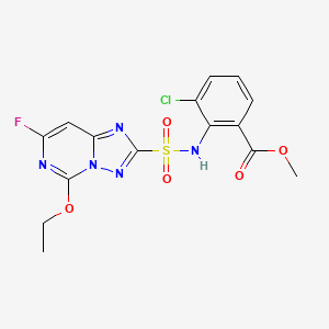 molecular formula C15H13ClFN5O5S B1669235 Cloransulam-Methyl CAS No. 147150-35-4
