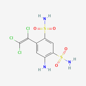 molecular formula C8H8Cl3N3O4S2 B1669243 氯磺隆 CAS No. 60200-06-8