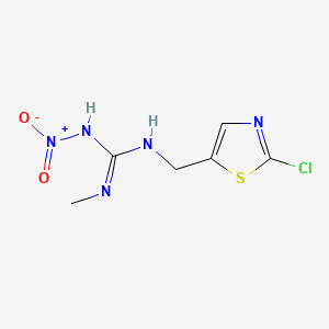 molecular formula C6H8ClN5O2S B1669248 Clothianidin CAS No. 210880-92-5