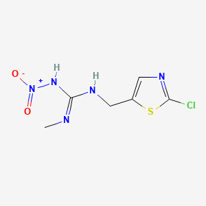molecular formula C6H8ClN5O2S B1669248 噻虫胺 CAS No. 210880-92-5