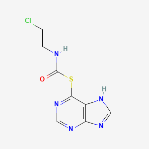 molecular formula C8H8ClN5OS B1669252 Cloturin CAS No. 104789-46-0