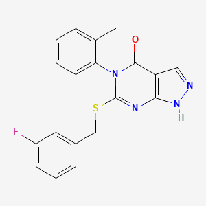 molecular formula C19H15FN4OS B1669261 CM-39 