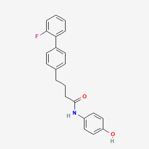 molecular formula C22H20FNO2 B1669270 CMPD1 CAS No. 41179-33-3