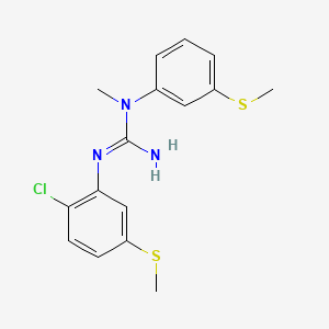 molecular formula C16H18ClN3S2 B1669275 Cns 5161 CAS No. 160754-76-7