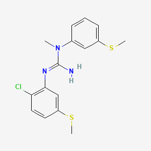 molecular formula C16H18ClN3S2 B1669275 Cns-5161 CAS No. 160754-76-7
