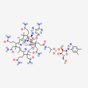 molecular formula C72H100CoN18O17P B1669280 Adenosylcobalamin CAS No. 13870-90-1