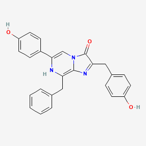 molecular formula C26H21N3O3 B1669285 Coelenterazine CAS No. 55779-48-1