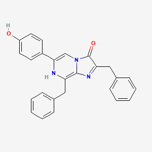 molecular formula C26H21N3O2 B1669287 Coelenterazine H CAS No. 50909-86-9