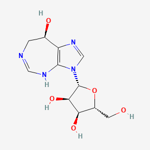 molecular formula C11H16N4O5 B1669288 Coformycin CAS No. 11033-22-0