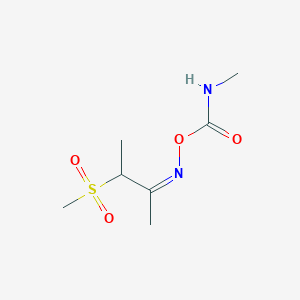 molecular formula C7H14N2O4S B166929 Butoxycarboxim CAS No. 34681-23-7