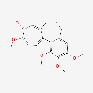 molecular formula C20H20O5 B1669292 1,2,3,10-Tetramethoxybenzo(a)heptalen-9(5H)-one CAS No. 14511-67-2