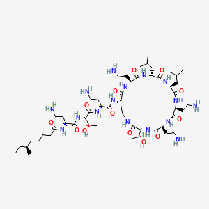 molecular formula C53H100N16O13 B1669297 Polymixin E1 CAS No. 7722-44-3