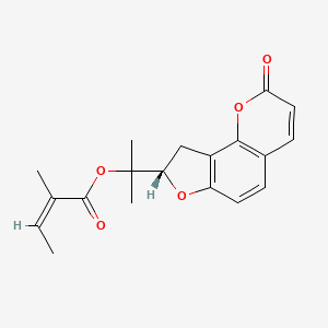 molecular formula C19H20O5 B1669301 Columbianadin CAS No. 5058-13-9