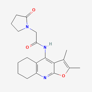 molecular formula C19H23N3O3 B1669302 Coluracetam CAS No. 135463-81-9