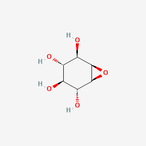 molecular formula C6H10O5 B1669310 Conduritol b epoxide CAS No. 6090-95-5