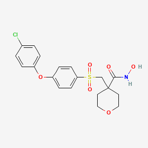 molecular formula C19H20ClNO6S B1669313 CTS-1027 CAS No. 193022-04-7