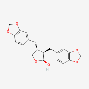 molecular formula C20H20O6 B1669318 Cubebin CAS No. 18423-69-3