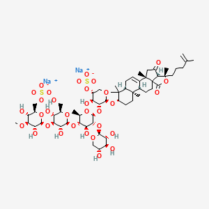molecular formula C59H90Na2O32S2 B1669321 Cucumarioside A6-2 CAS No. 178209-18-2