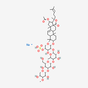 molecular formula C55H86NaO25S+ B1669323 Cucumarioside G1 CAS No. 81296-42-6