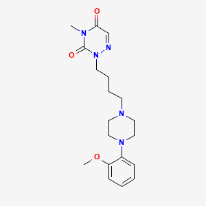 molecular formula C19H27N5O3 B1669332 Unii-N4Y2V13I7F CAS No. 179756-61-7