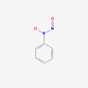 molecular formula C6H9N3O2 B1669334 N-Nitroso-N-phenylhydroxylamine, ammonium salt CAS No. 135-20-6