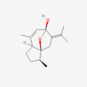 molecular formula C15H22O2 B1669339 Curcumenol CAS No. 19431-84-6