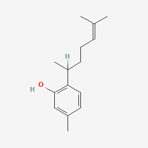 molecular formula C15H22O B1669342 5-methyl-2-[(2R)-6-methylhept-5-en-2-yl]phenol CAS No. 69301-27-5