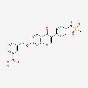 molecular formula C24H19NO7S B1669351 CVT-10216 CAS No. 1005334-57-5