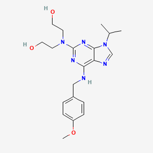 molecular formula C20H28N6O3 B1669356 Cvt-313 CAS No. 199986-75-9