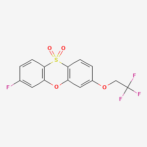 molecular formula C14H8F4O4S B1669360 Cx-157 CAS No. 205187-53-7
