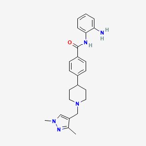 molecular formula C24H29N5O B1669369 Hdac-IN-4 CAS No. 934828-12-3