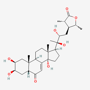 molecular formula C29H44O8 B1669384 Cyasterone CAS No. 17086-76-9