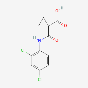 molecular formula C11H9Cl2NO3 B1669389 Cyclanilide CAS No. 113136-77-9