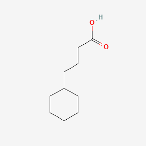 molecular formula C10H18O2 B1669407 4-Cyclohexylbutyric acid CAS No. 4441-63-8
