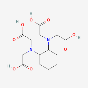 Glycine, N,N'-1,2-cyclohexanediylbis[N-(carboxymethyl)-