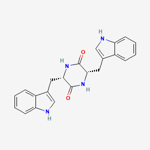 (3S,6S)-3,6-bis((1H-Indol-3-yl)methyl)piperazine-2,5-dione