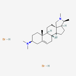 molecular formula C24H42Br2N2 B1669419 Conessine Hydrobromide CAS No. 5913-82-6