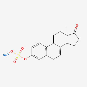 molecular formula C18H19NaO5S B1669425 Conjugated estrogen sodium CAS No. 12126-59-9