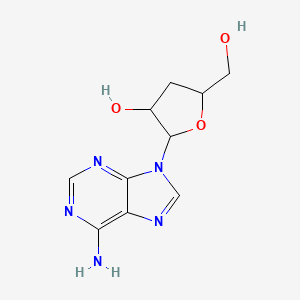 molecular formula C10H13N5O3 B1669437 Cordycepin CAS No. 73-03-0