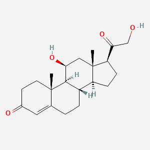 molecular formula C21H30O4 B1669441 皮质醇 CAS No. 50-22-6