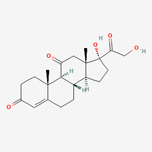 molecular formula C21H28O5 B1669442 Cortisone CAS No. 53-06-5